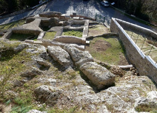 Resti della villa di Nerone costruita fra il 64 e il 68 d.C.