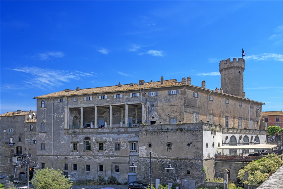 Cosa vedere a Bagnaia: il palazzo Ridolfi